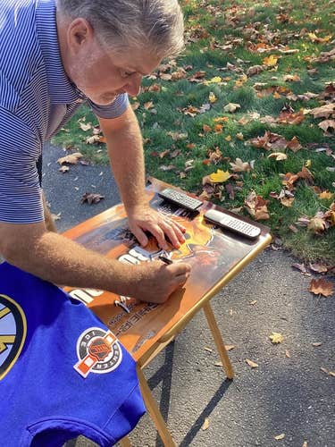 Ray Bourque Boston Bruins Framed Sher-Wood Stick Company Exclusive Signed Poster