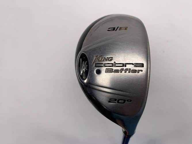 Cobra Baffler 2005 3 Hybrid 20* Grafalloy ProLaunch Blue Stiff Graphite Mens RH