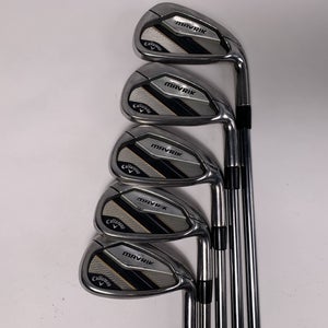Callaway Mavrik Iron Set 6-PW Project X Catalyst 5.0 50g Senior Mens RH
