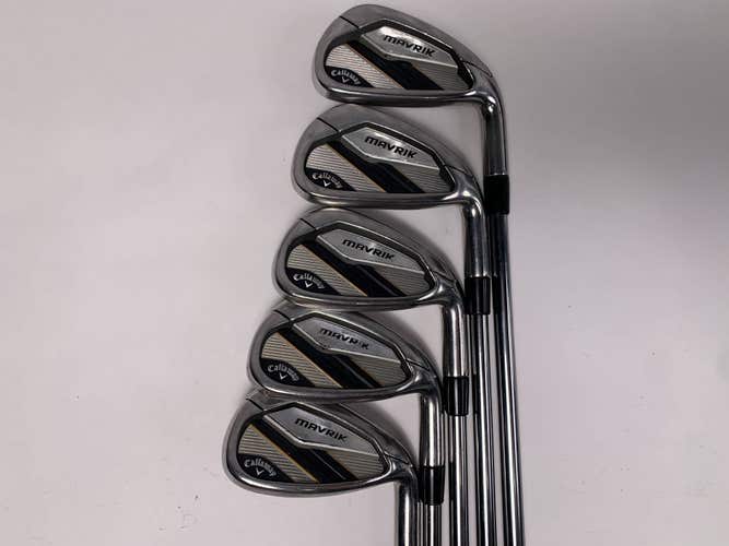Callaway Mavrik Iron Set 6-PW Project X Catalyst 5.0 50g Senior Mens RH
