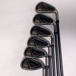 Callaway X2 Hot Iron Set 5-PW X2 Hot 60g Regular Graphite Mens RH