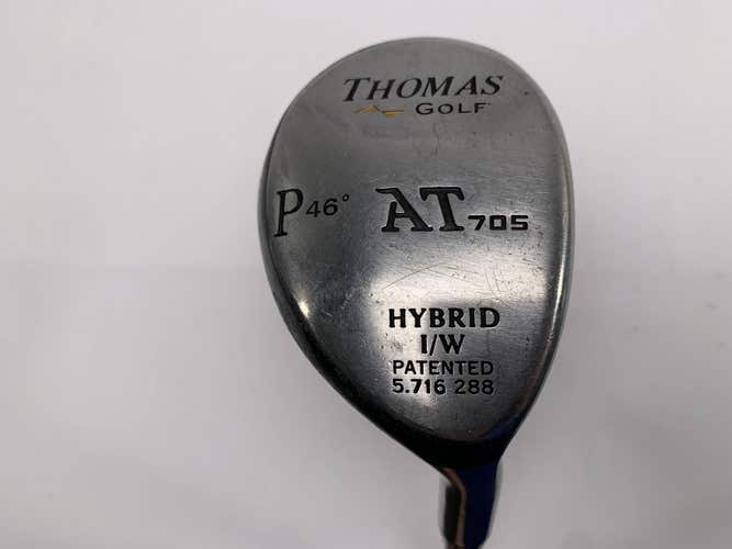 Thomas Golf AT 705 Pitching Wedge PW 46* Senior Graphite Mens RH Midsize Grip