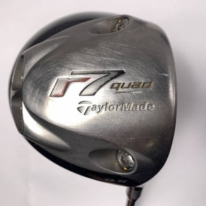 TaylorMade R7 Quad Driver 9.5* MAS2 65g Stiff Graphite Mens RH
