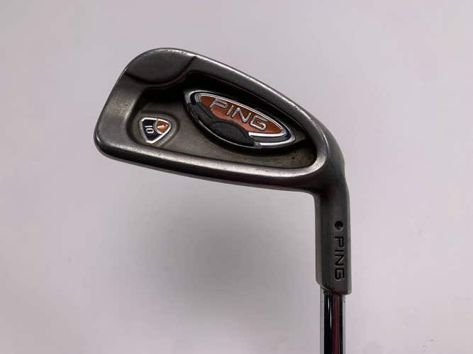 Ping i10 Single 6 Iron Black Dot AWT Regular Steel Mens RH Midsize Grip