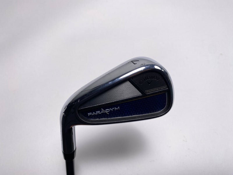 Callaway Paradym Single 7 Iron Project X HZRDUS 5.5 65g Regular Graphite Mens LH