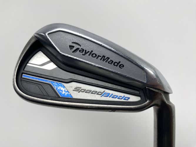 TaylorMade Speedblade Single 6 Iron VeloxT 65g Regular Graphite Mens RH