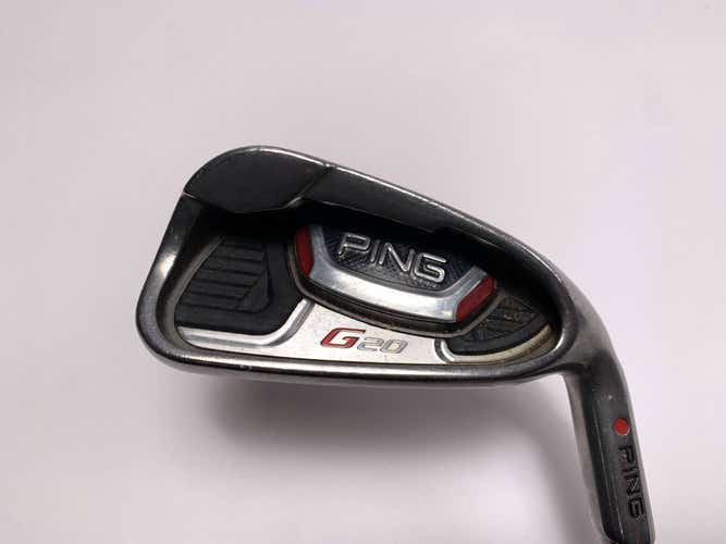 Ping G20 Single 6 Iron Red Dot 1* Flat TFC 169 I Stiff Graphite Mens RH