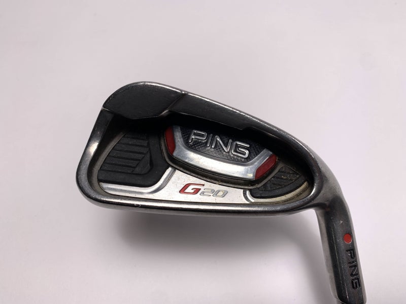Ping G20 Single 6 Iron Red Dot 1* Flat TFC 169 I Stiff Graphite Mens RH