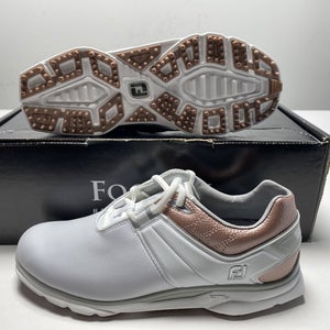 FootJoy Pro SL Golf Waterproof Shoes White Women's SZ 7 (98140)