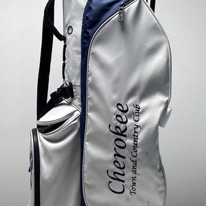Titleist Players 4 Stand Bag White 4-Way Divide Single Strap Golf Bag