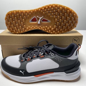 Puma Ignite Elevate X Spikeless Waterproof Golf Shoes White Mens SZ 9(310221 01)