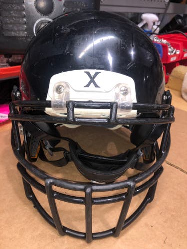 USED XENITH X2E+ YOUTH FOOTBALL HELMET - LARGE - BLACK