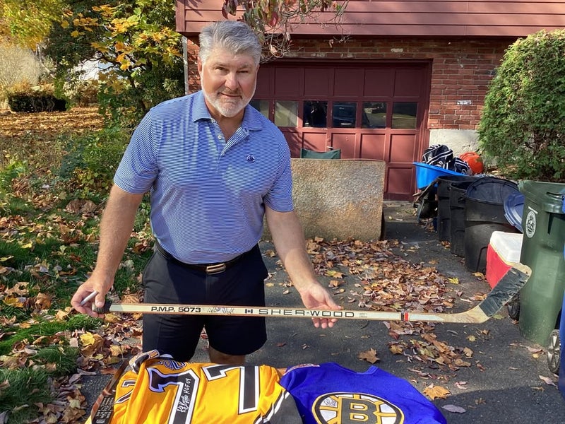 Ray Bourque Boston Bruins Signed 1984-85 #7 Hockey Stick | SidelineSwap ...