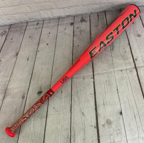 Easton GHOST HYPERLITE 2 5/8 Barrel 17oz -11 Baseball Bat Bright Red Grey 28"