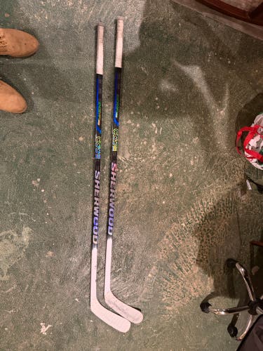 Senior Sher-Wood CODE Encrypt Pro Left Hand Hockey Stick PP92 68 Flex (Used)