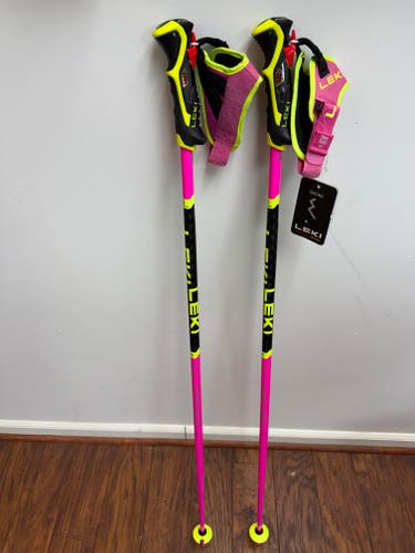 48in (120cm) Leki Racing WORLDCUP SL TBS Ski Poles (New)