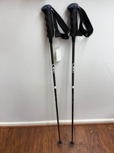 48in (120cm) Leki All Mountain NEW LEKI LADIES NEOLITE CARBON Ski Poles (New)