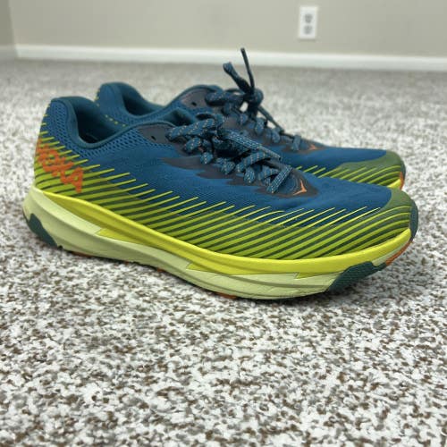 Hoka Shoes Mens Size 11 Blue Torrent 2 Trail Running Sneakers Hiking Athletic