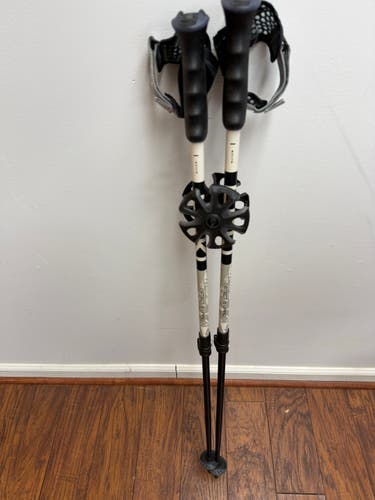 LEKI Adjustable Size Leki Alpine Touring Ski Poles (New)