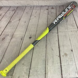 Rawlings 5150 2 5/8 Barrel 30oz -3 Metal Baseball Bat Black Bright Yellow 33"