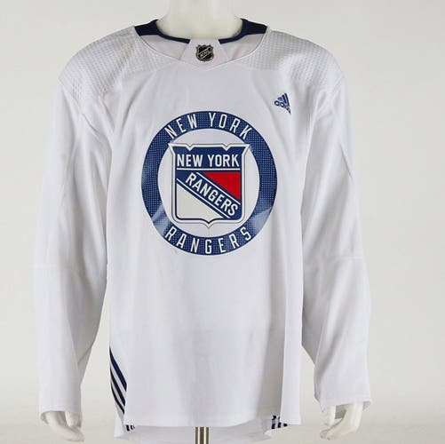 Practice Jersey - New York Rangers - White Adidas Size 58