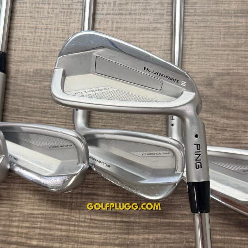 2024 Ping Blueprint S Iron Set 5-PW / Dynamic Gold Steel, Stiff (513)