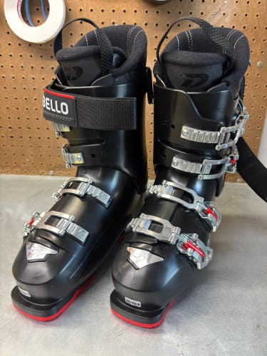 Dalbello Veloce Max 75 Ski Boots – Size 26/26.5 (308mm BSL) – Black/Black