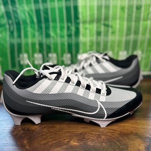 10.5 MENS Nike Vapor Edge Speed 360 Football Cleats Men's DQ5110-001 Black Grey