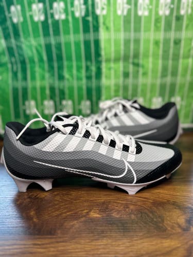 10.5 MENS Nike Vapor Edge Speed 360 Football Cleats Men's DQ5110-001 Black Grey