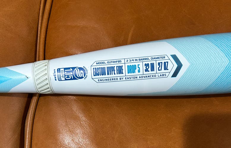 2024 Easton Hype Fire *Limited Edition Arctic Flame* Composite USSSA Certified Bat (-5) 27 oz 32"