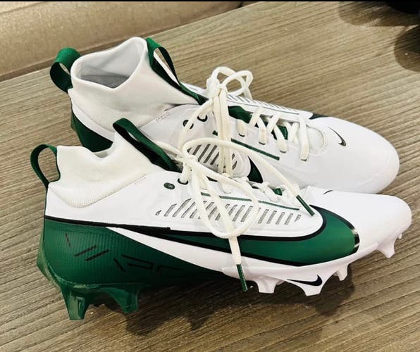 Men's Size M 12.0 (W 13.0) Nike Vapor edge Pro 360 2 Mid Top Molded Cleats (New)