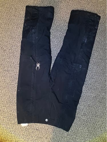 Black Size 12 Kids Unisex Spyder Pants (Used)