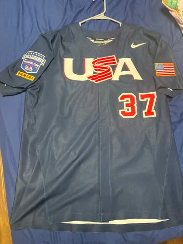 Nike team USA baseball jersey stitched size xl