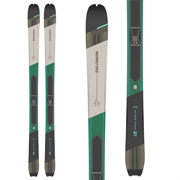 NEW Salomon MTN 86 Pro Skis - Women's 148cm no bindings