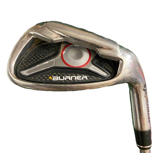 TaylorMade Burner 9 Iron 40* RH Mens 85g Superfast Stiff Steel 36 Factory Grip
