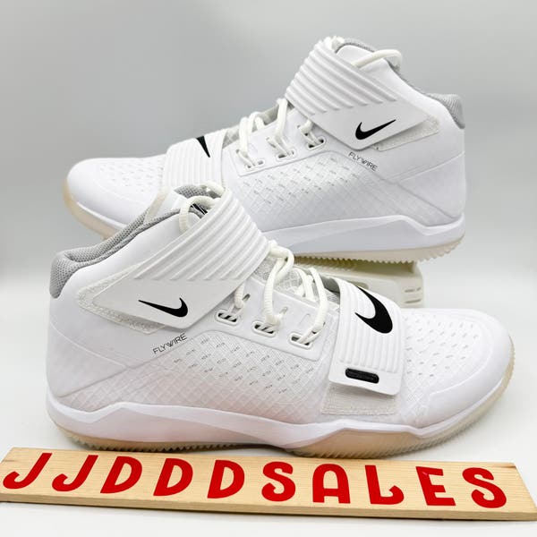 Nike Force Savage Turf Mid Pro Football Cleats White/Black AQ8130-100 Men’s 13 Nike Force Savage Turf Mid Pro Football White Black AQ8130  main image 3