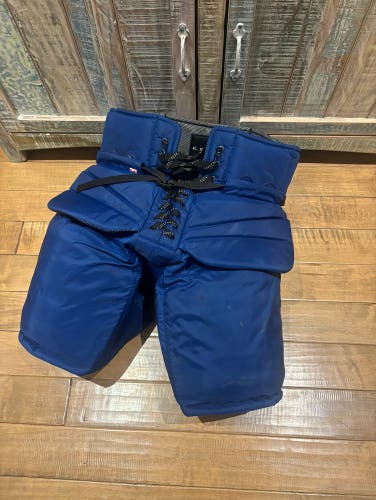 Pro Stock Vaughn Velocity Pro Carbon Goalie Pants Primeau Leafs XL