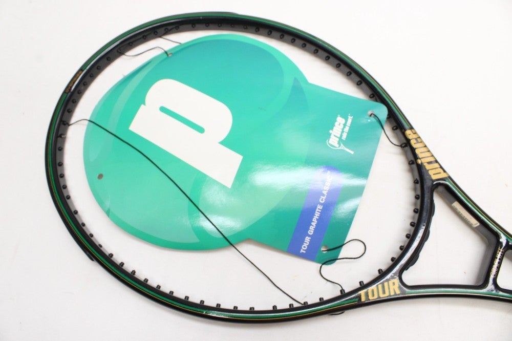 NOS* PRINCE TOUR GRAPHITE CLASSIC 107 TENNIS RACQUET (4 1/4) FROM