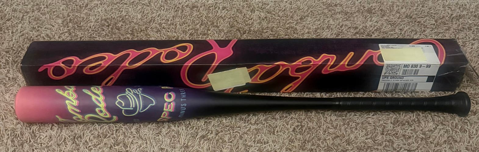2026 Combat MFG Spec A1 Alloy BBCOR Certified Bat (-3) 29 oz 32" (New) “Work to Shine”