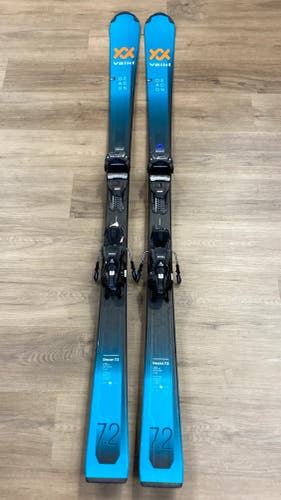 Used Men's Volkl Deacon 7.2 172 cm Skis | 'Compact Lady' Bindings