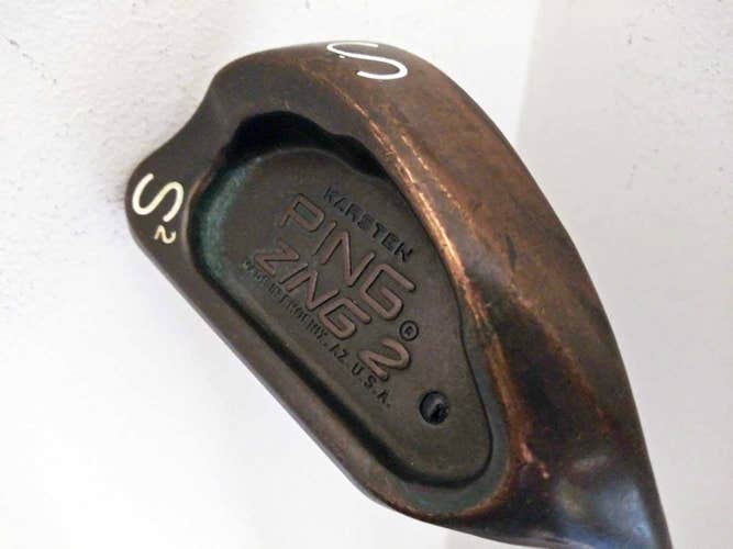 Ping Zing 2 Beryllium Copper Sand Wedge S2 Black (Steel JZ Cushin) SW2 BeCu Club