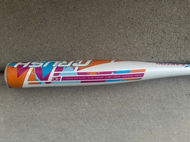 2013 Easton Youth Fastpitch Alloy Bat (-10) 18 oz 28" (Used)
