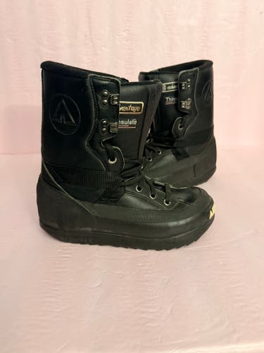 Men's Size M 8.0 (W 9.0) Airwalk Snowboard Boots (Used)