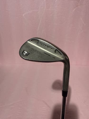 Men's Wilson Staff model HY Right Handed Wedge Stiff Flex 56 Degree Steel Shaft (Used)