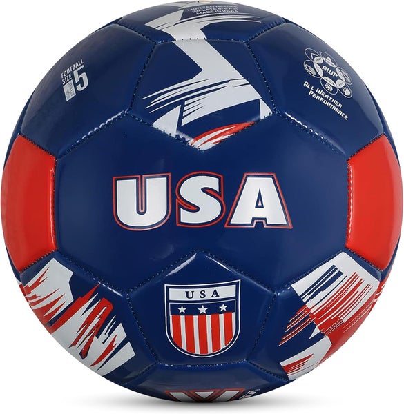 Vizari National Team Soccer Ball - Durable Faux Leather Football Youth Adult Size Mini | B0BGT1J9VY