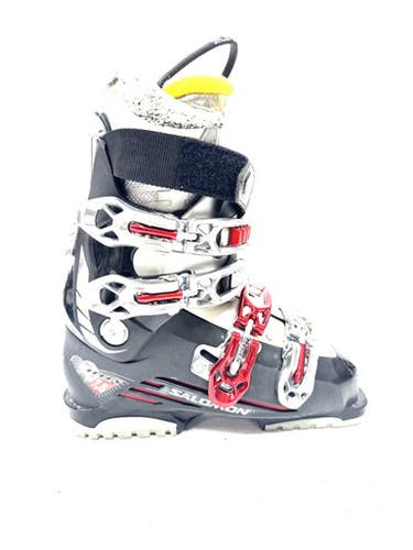 Used Salomon 4 IRONY 7.5 Womens DH Ski Boot Black 245 MP - M06.5 - W07.5 11860-C000302552