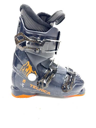 Used Tecnica JT3 Boys DH Ski Boot Black 215 MP - J03 11860-C000302551