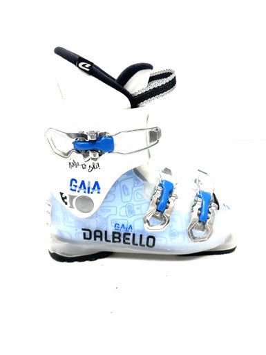 Used Dalbello GAIA 1 Girls DH Ski Boot Royal Blue 205 MP - J01 11860-C000302550
