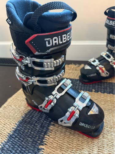 DALBELLO DS MX 75 SKI BOOTS MEN SIZE 25.5/7.5 WOMEN SIZE 8.5