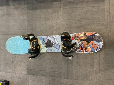 Used Burton INVASION Boys Board/Binding Royal Blue 129 cm 11614-S000227611